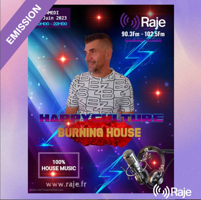 Happyculture /// Juin 2023 /// Les sons et le Burning House d'Alex Malagoli