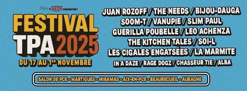 TPA festival : 25 ans au service des scènes locales