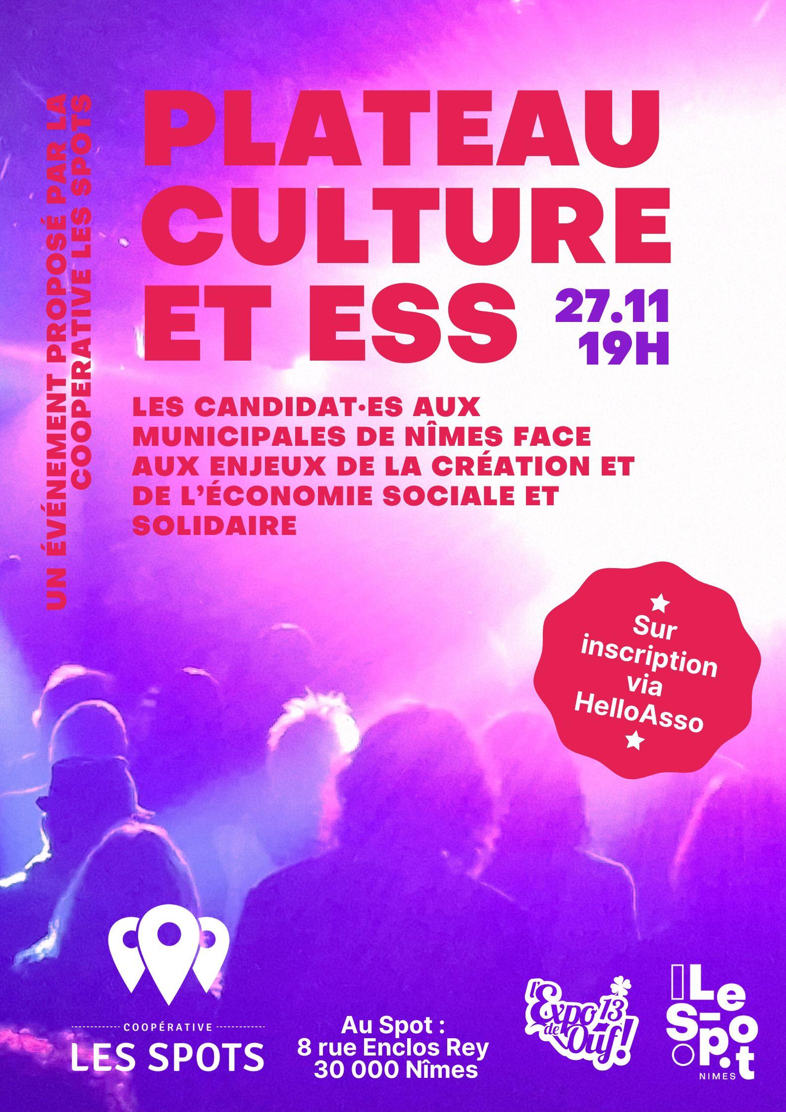 Municipales 2026 : Le Spot invite la culture au coeur du débat nîmois