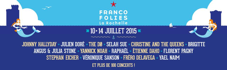 Découvrez la programmation des Francofolies de la Rochelle