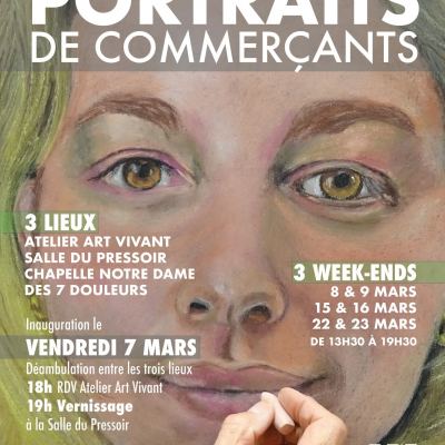 Portraits de commerçants