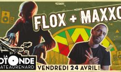 Gagnez vos places pour le concert FLOX + MAXXO à La Rotonde le 24 avril !