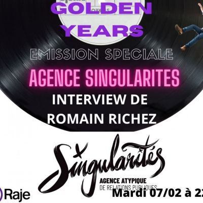 Golden Years /// Spéciale Agence Singularités avec l’interview de Romain Richez