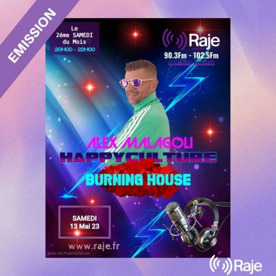 Happyculture /// Mai 2023 /// L’émission 1000 % HOUSE MUSIC !