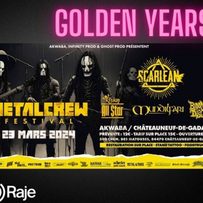 Golden Years Spéciale Metal Crew Festival avec l’interview de Julien de Mundilfari