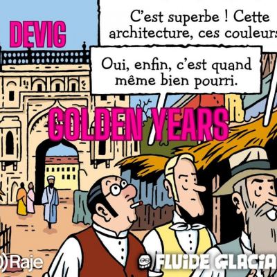 Golden Years Spéciale DEVIG : les pittoresques aventures de Burns & Wayne, 100 % Fluide Glacial