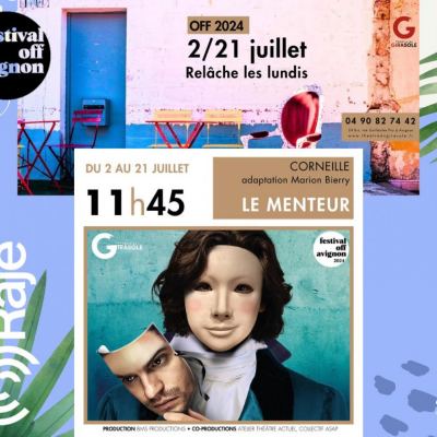 RAJE FAIT SON FESTIVAL 2024 JOUR 1 : LE GIRASOLE THEATRE & Le Menteur : Interview de Marion Bierry au micro de Pierre Avril