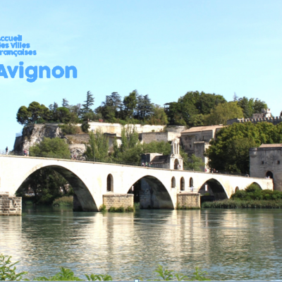 Accueil des Villes Françaises à Avignon : Interview de M.Couvidoux