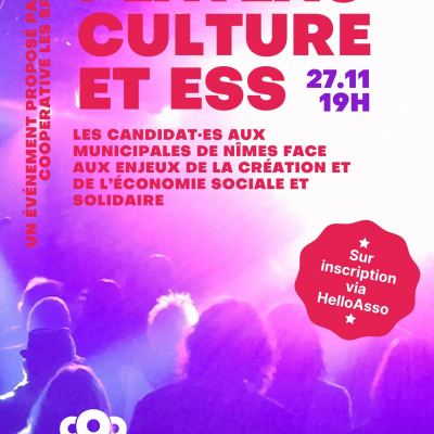 Municipales 2026 : Le Spot invite la culture au cœur du débat nîmois