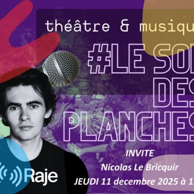 Le Son des Planches - Adeline Avril reçoit Nicolas Le Bricquir