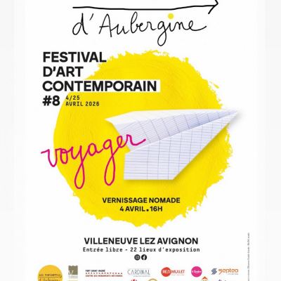 Quand Villeneuve-lès-Avignon devient un parcours d’art contemporain lors des Rencontres d’Aubergine 2026