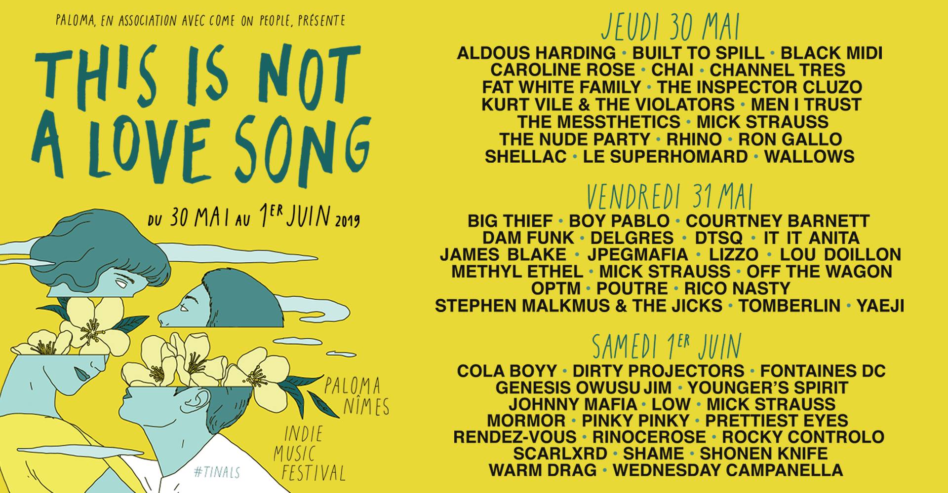 This is not a love song - 2019