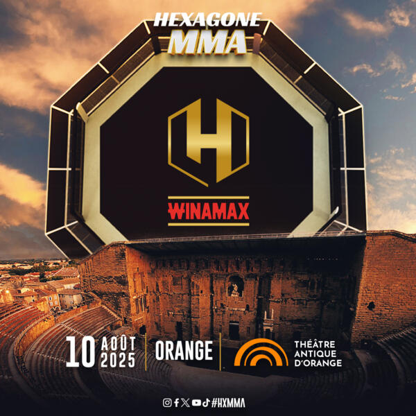 HEXAGONE MMA revient au Théâtre Antique d’Orange  le 10 août 2025